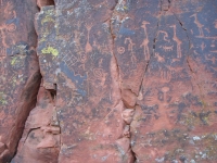 Petroglyphs at V Bar V